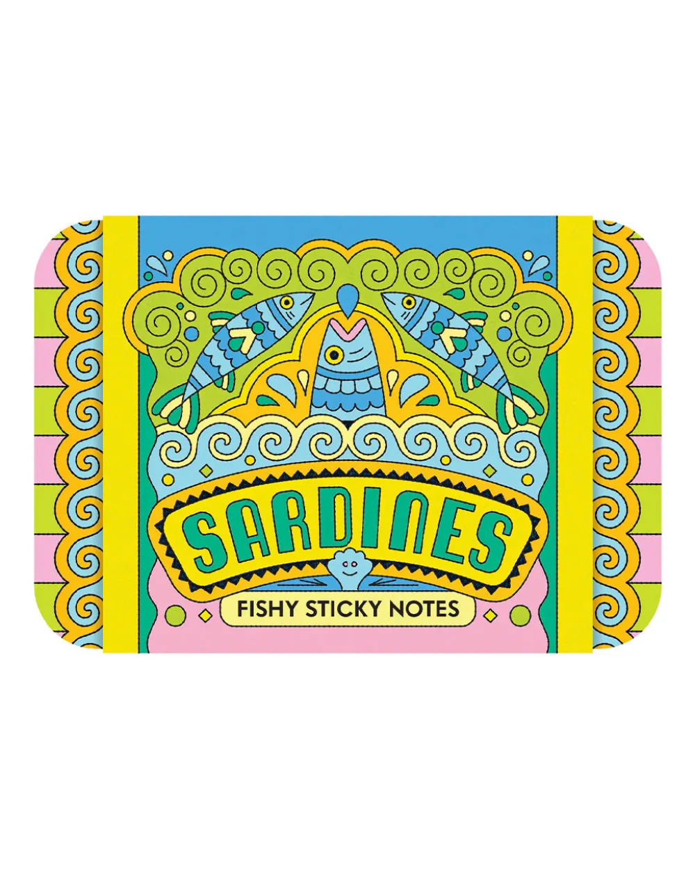Chronicle Books Sardines Fishy Sticky Notes^ Desk Accessories