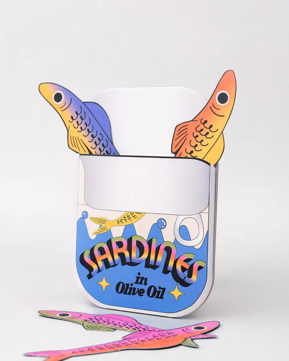 ban.do Sardines in a Can Bookmark Set^ Books
