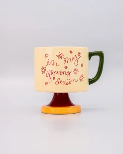 ban.do Short Ceramic Mug - In My Growing Season^ Kitchen + Bar