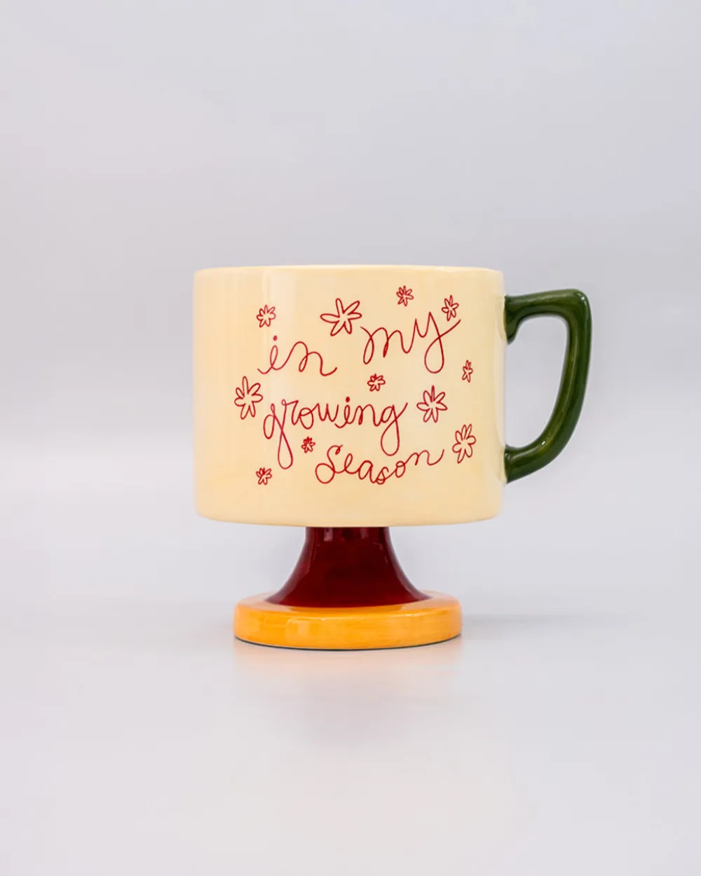 ban.do Short Ceramic Mug - In My Growing Season^ Kitchen + Bar