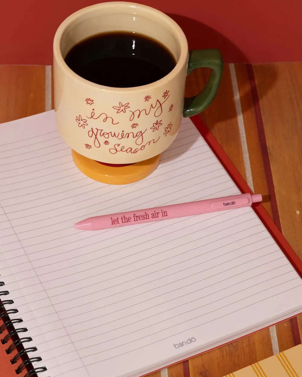 ban.do Short Ceramic Mug - In My Growing Season^ Kitchen + Bar