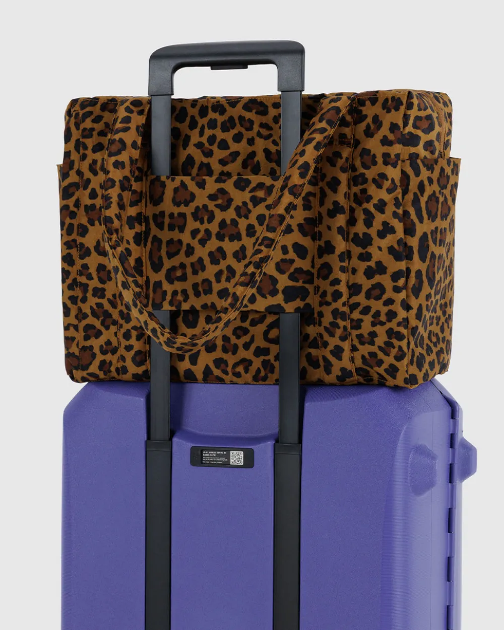 Baggu Small Cloud Carry-On Bag - Leopard^ Bags