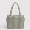 Baggu Small Cloud Carry-On Bag - Sage Stripe^ Bags