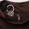 Baggu Small Nylon Crescent Bag w/ Key Leash - Coffee^ Bags