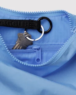 Baggu Small Nylon Crescent Bag w/ Key Leash - Piscine^ Bags