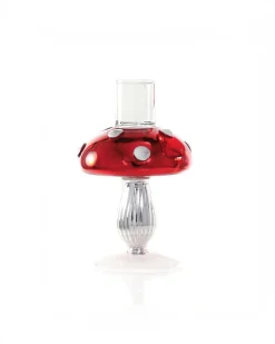 Cody Foster Small Red Mushroom Candlestick^ Candles + Home Fragrance