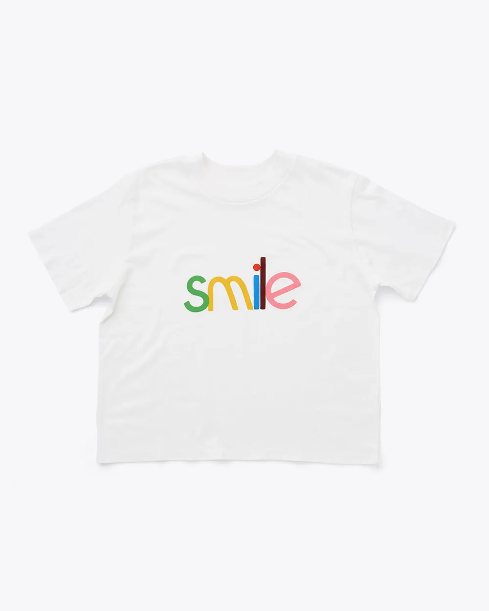 ban.do Smile Boxy Tee - Ivory^ Tees + Sweatshirts