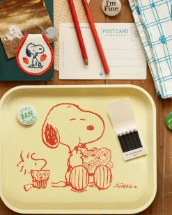 Three Potato Four Snoopy & Woodstock Watermelon Tray^ Kitchen + Bar|Home + Décor