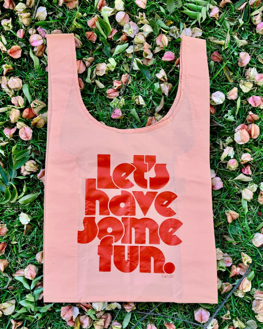 Baggu for ban.do Standard Baggu - Let's Have Some Fun^ Bags