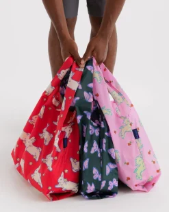 Baggu Standard Set of 3 - Spring Animals^ Bags
