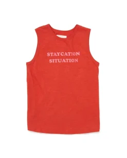 ban.do Staycation Situation Slub Muscle Tank^ Tees + Sweatshirts