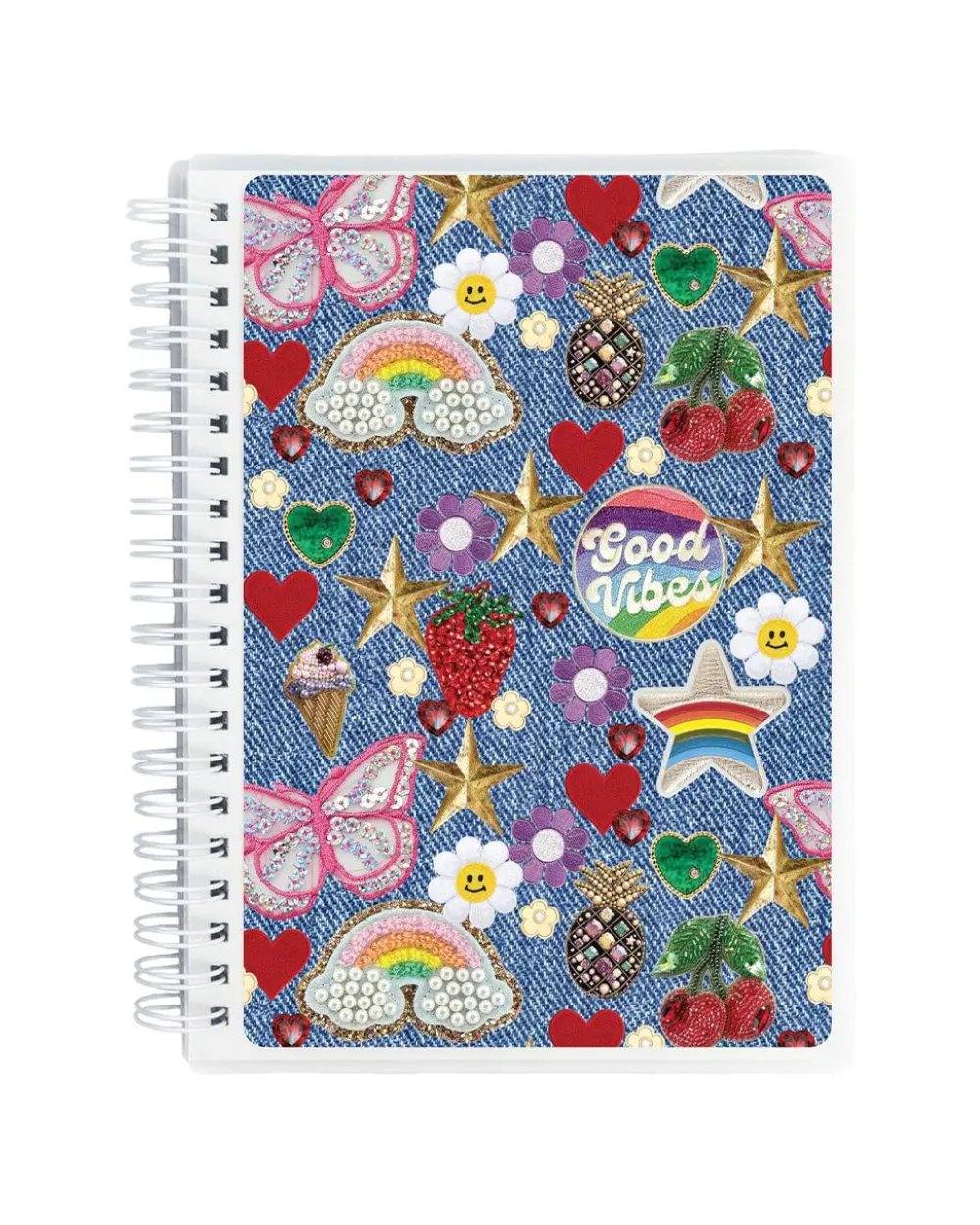 Sadie's Stickers Sticker Book - Denim Patches^ Stickers + Tape