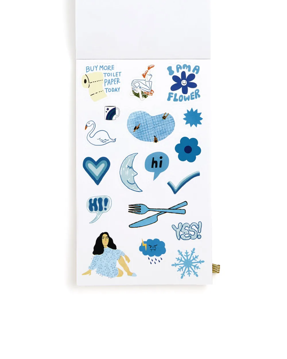 ban.do Sticker Book - Issue Five^ Stickers + Tape