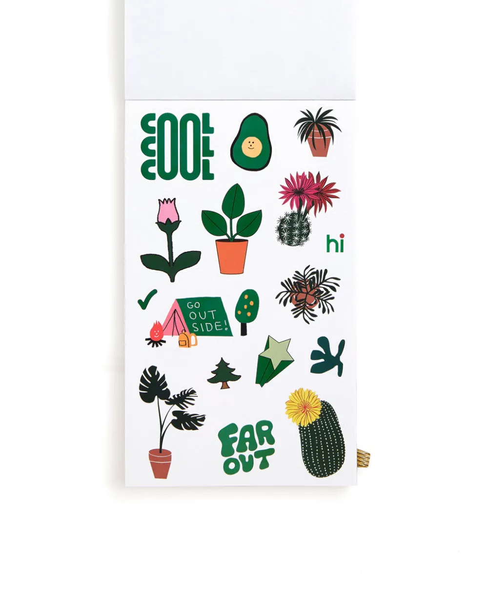 ban.do Sticker Book - Issue Five^ Stickers + Tape