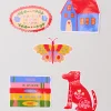 ban.do Stick with It! Big Vinyl Stickers - I'd Rather Be Home Reading^ Stickers + Tape