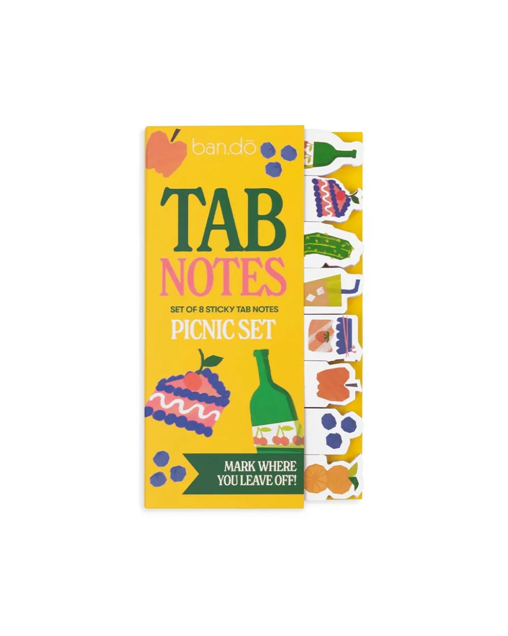 ban.do Sticky Tab Notes - Picnic Set^ Desk Accessories