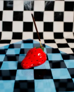 A Shop of Things Strawberry Incense Holder^ Candles + Home Fragrance|Home + Décor