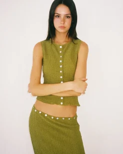 Lisa Says Gah Summer Top - Olive^ Tops
