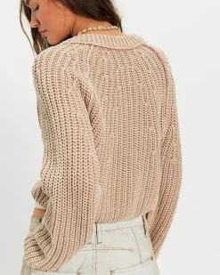Free People Sweet Nothing Cardi - Sandcastle^ Sweaters