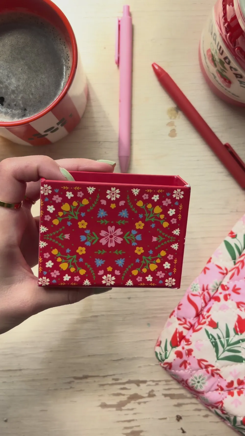 ban.do Take Note Tab Notes - Folk Floral^ Desk Accessories