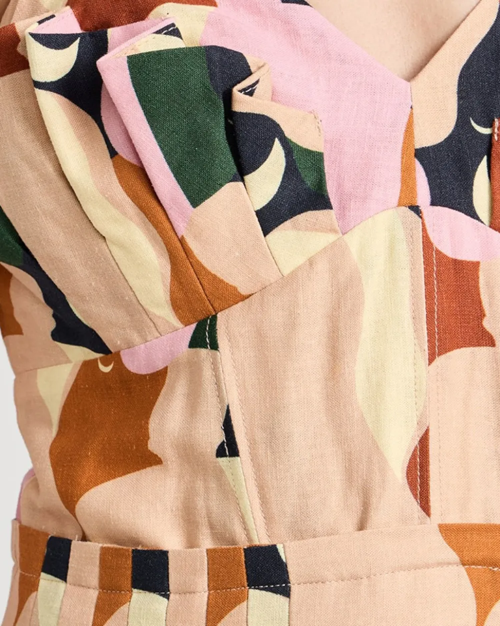 Farm Rio The Kiss Multicolor Sleeveless Midi Dress^ Dresses + Jumpsuits
