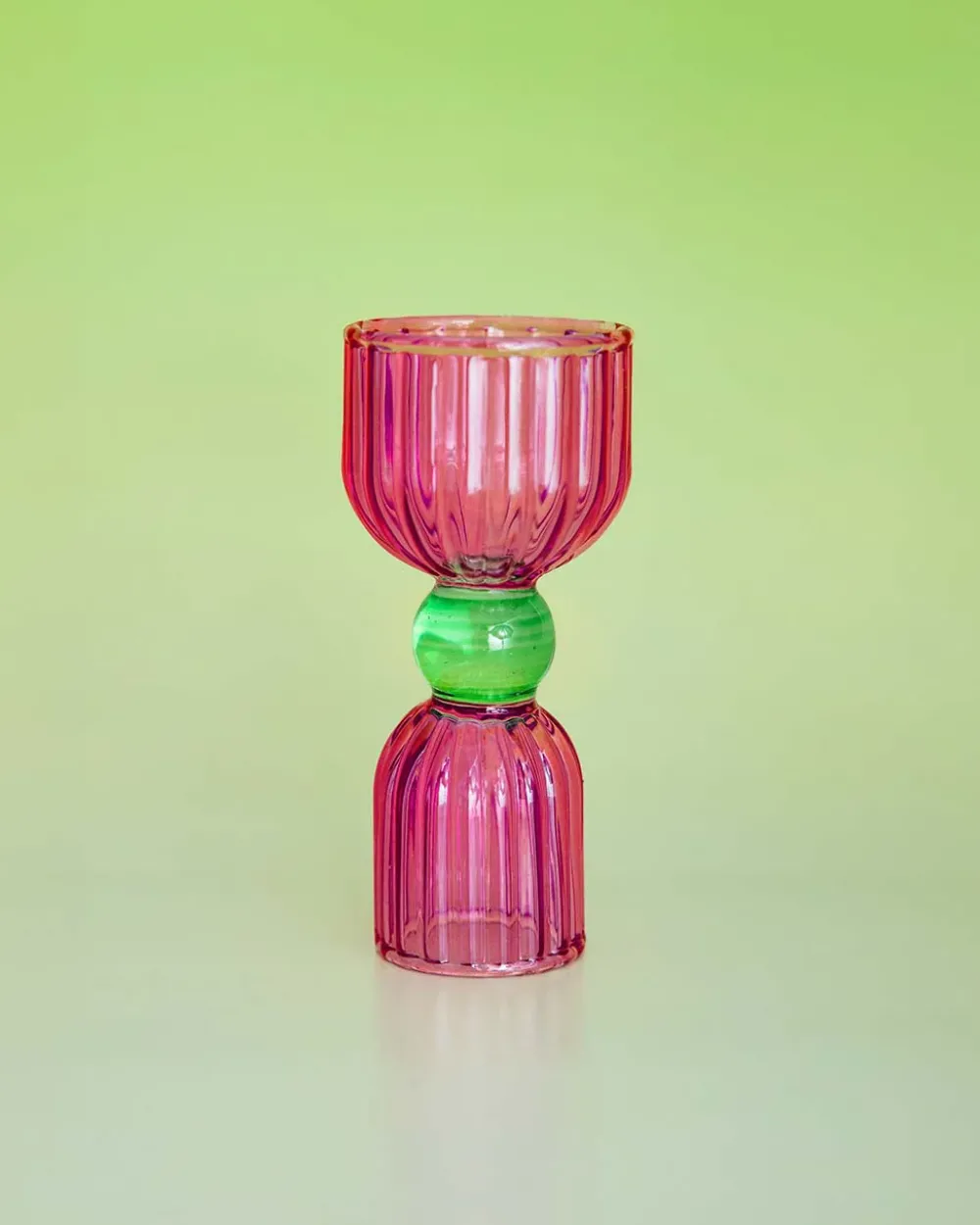 ban.do Tipsy Turvy Double Shot Glass - Pink^ Kitchen + Bar