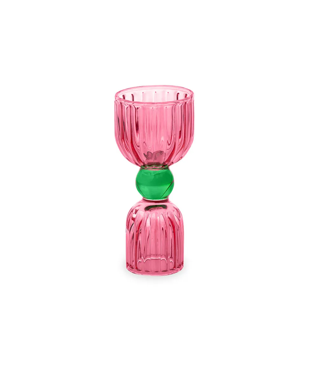 ban.do Tipsy Turvy Double Shot Glass - Pink^ Kitchen + Bar