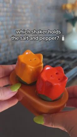 ban.do Tulip Salt and Pepper Shakers^ Kitchen + Bar