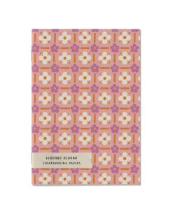 Sadie's Stickers Vibrant Blooms - Scrapbooking Paper Booklet^ Games + Activities