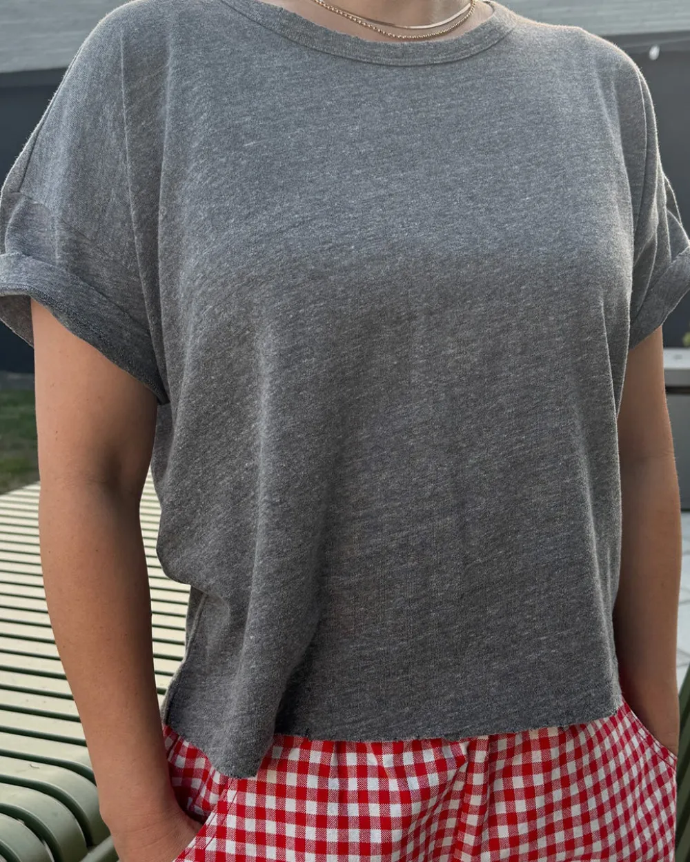 Le Bon Shoppe Vintage Fille Tee - Heather Grey^ Tees + Sweatshirts