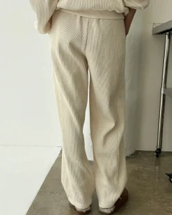 Le Bon Shoppe Waffle Lo Pants - Naturel^ Bottoms