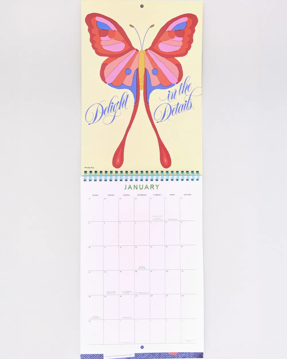 ban.do Wall Calendar - Just Enjoying the View^ Planners + Calendars