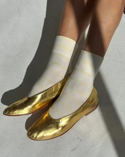 Le Bon Shoppe Wally Socks - Lemon^ Socks + Slippers