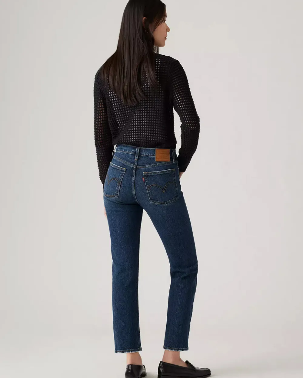 Levi's Wedgie Straight Jeans - Indifferent Indigo^ Bottoms