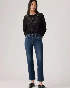 Levi's Wedgie Straight Jeans - Indifferent Indigo^ Bottoms