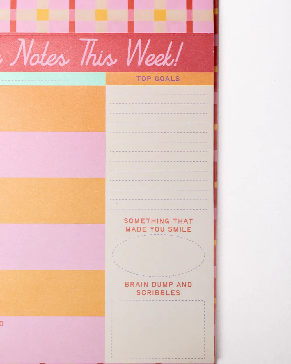 ban.do Week to Week Desk Planner - Take Notes This Week^ Planners + Calendars|Desk Accessories
