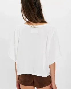 Free People We The Free Next Level Tee - Clean Ivory^ Tees + Sweatshirts