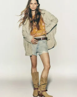 Free People We The Free Now Or Never Denim Shorts - Well Worn^ Bottoms