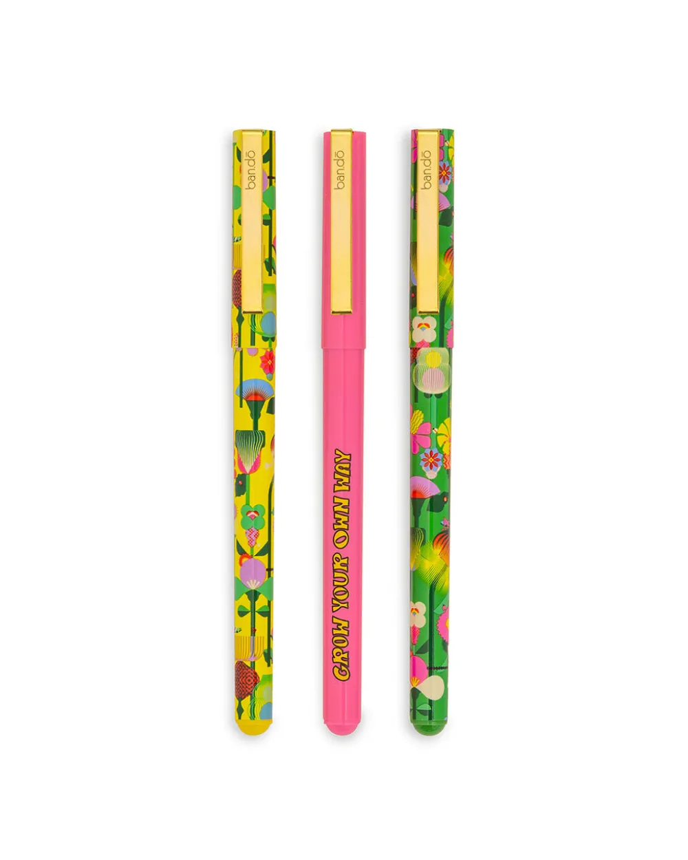 ban.do Write On Pen Set - Geometric Floral^ Writing Supplies