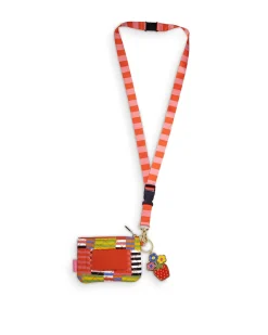 ban.do Zip ID Lanyard - Black Stripe^ Travel Accessories