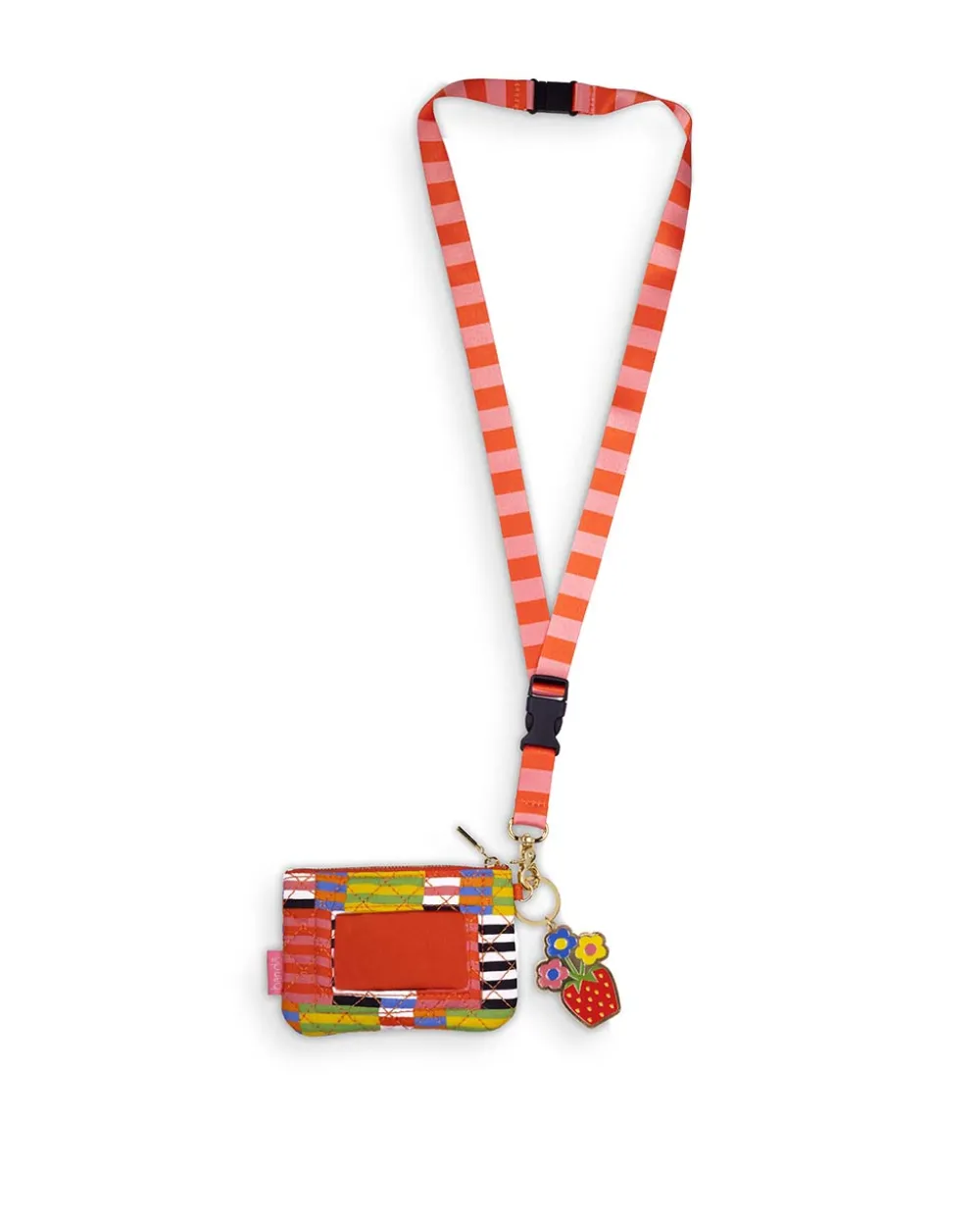ban.do Zip ID Lanyard - Black Stripe^ Travel Accessories